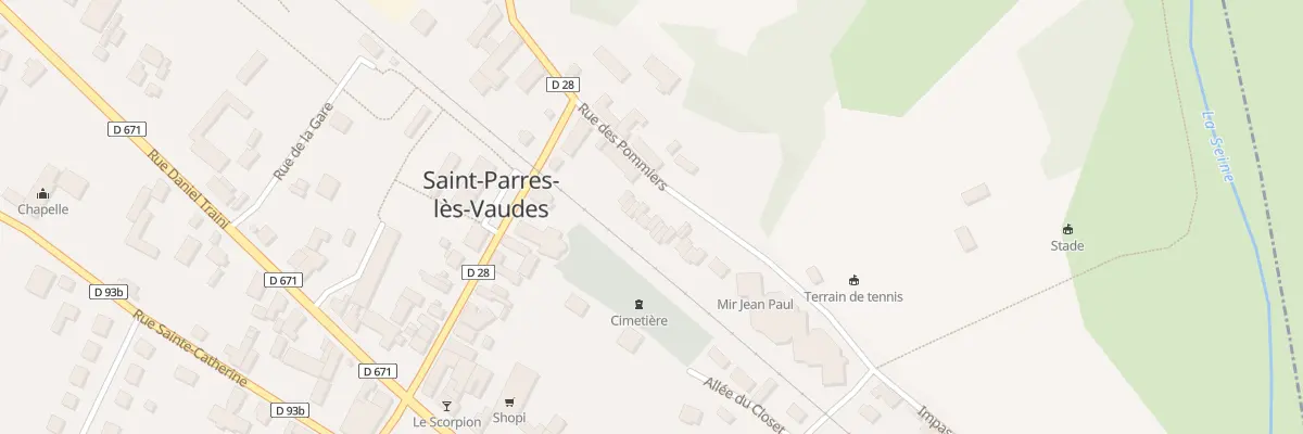 Plan du 9 Rue des Pommiers à Pargues