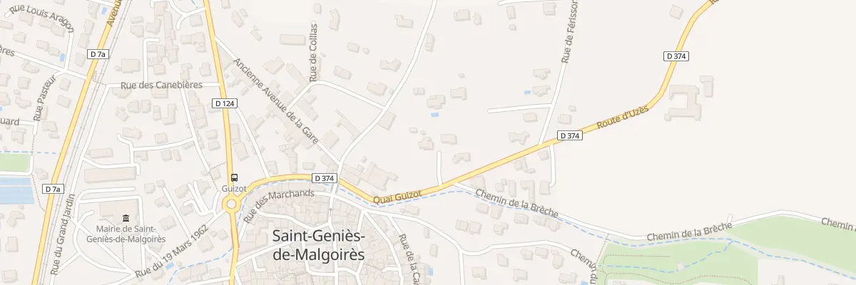 Plan du 17 Quai Guizot à Saint-Geniès-de-Malgoirès