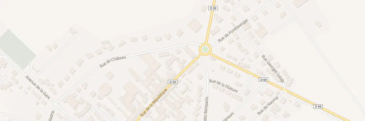 Plan du 29 Rue de la République à Beine-Nauroy