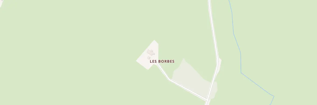 Plan du 425 Che des Borbes à Ligny-en-Brionnais