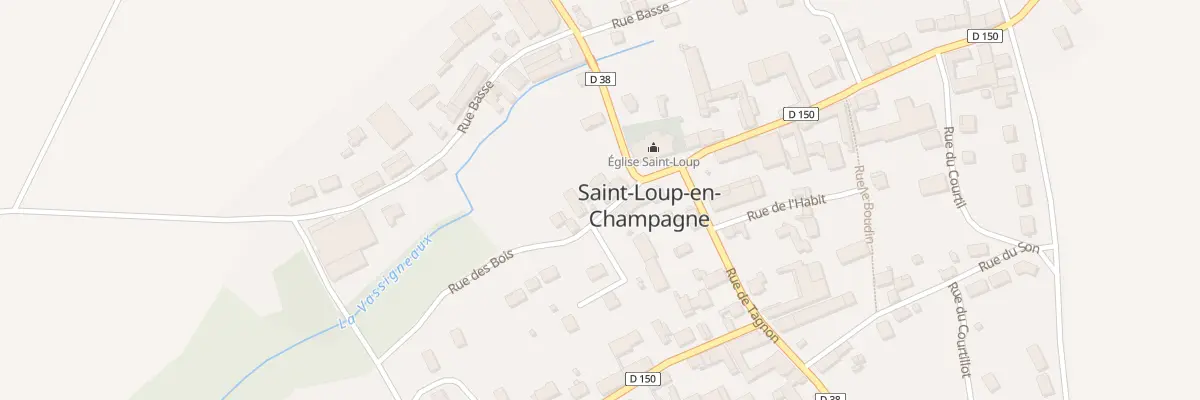 Plan du 4 Rue des Bois à Saint-Loup-en-Champagne