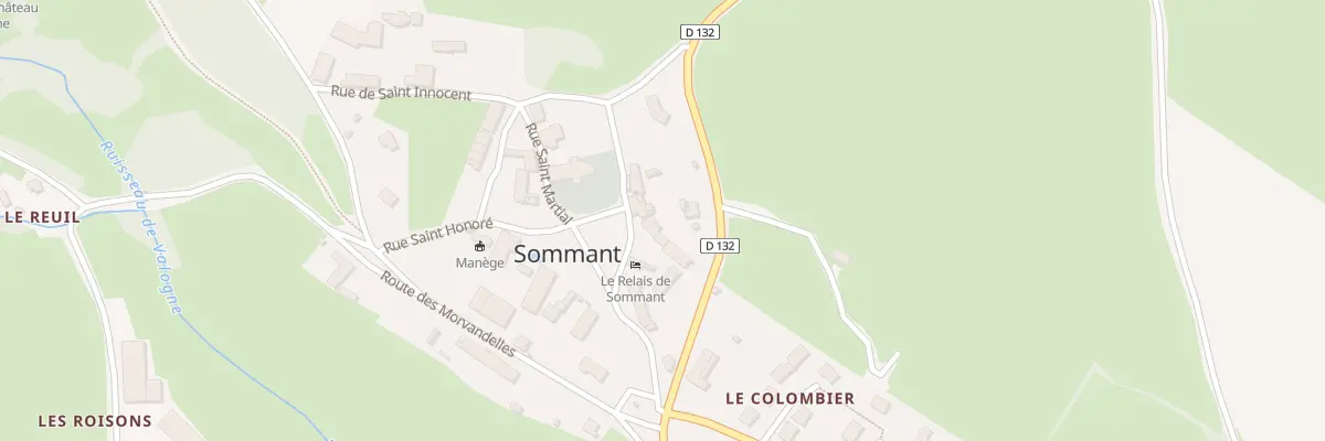 Plan du 5069 Le Bourg à Sommant