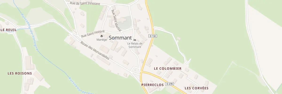 Plan du 5074 Le Bourg à Sommant