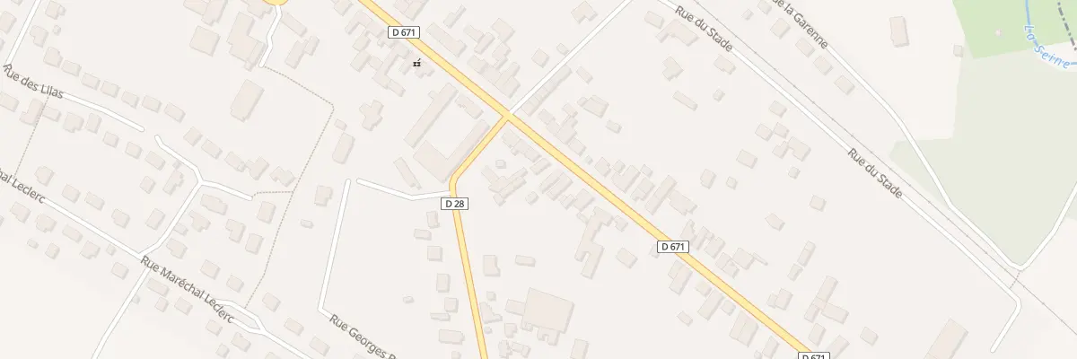 Plan du 29 Rue Francois Mothré à Saint-Parres-lès-Vaudes