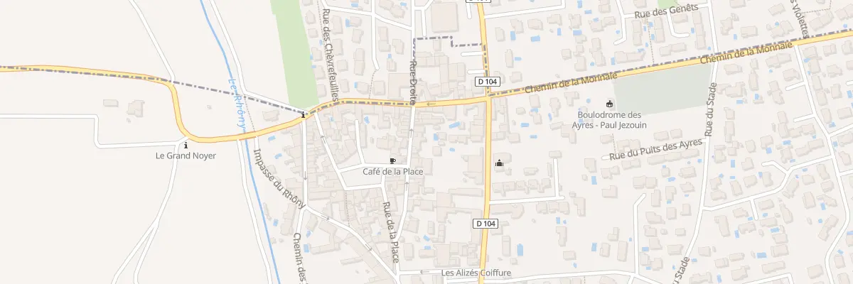 Plan du 118 Rue Droite à Codognan