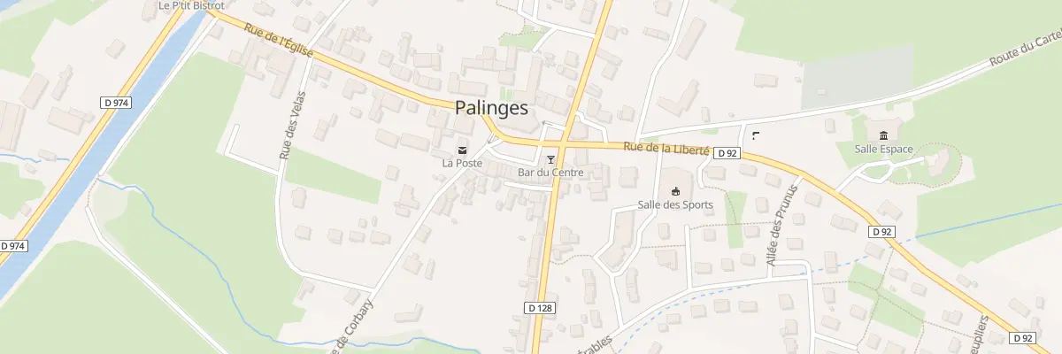 Plan du 4 Imp des Échoppes à Palinges