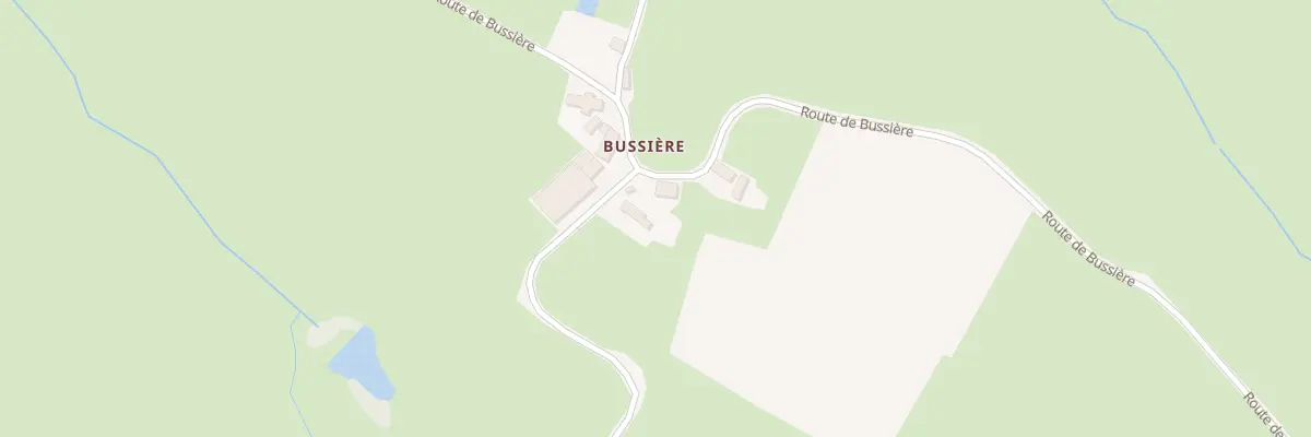 Plan du 5043 Bussierre à Champlecy