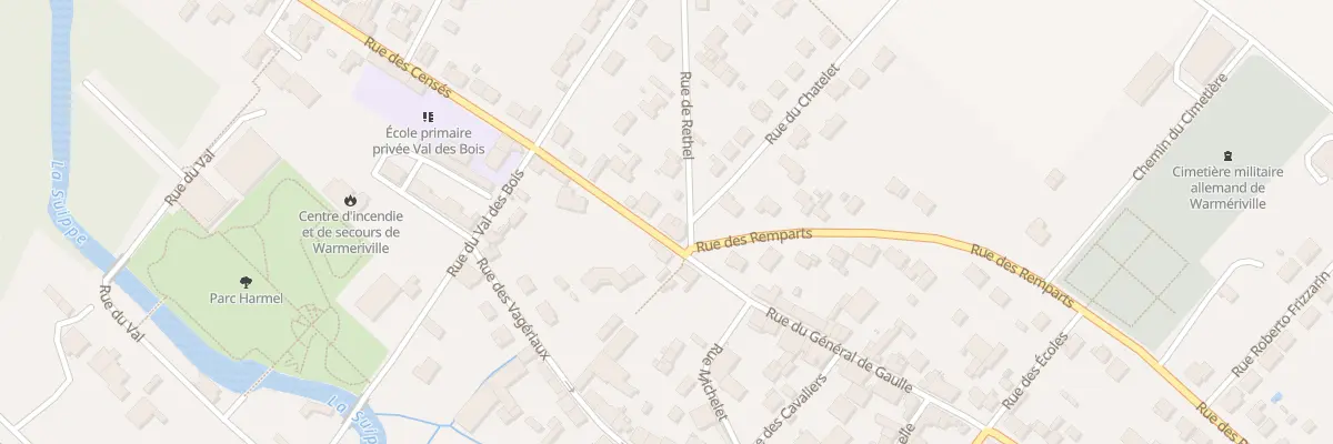 Plan du 4 Rue des Censes à Warmeriville