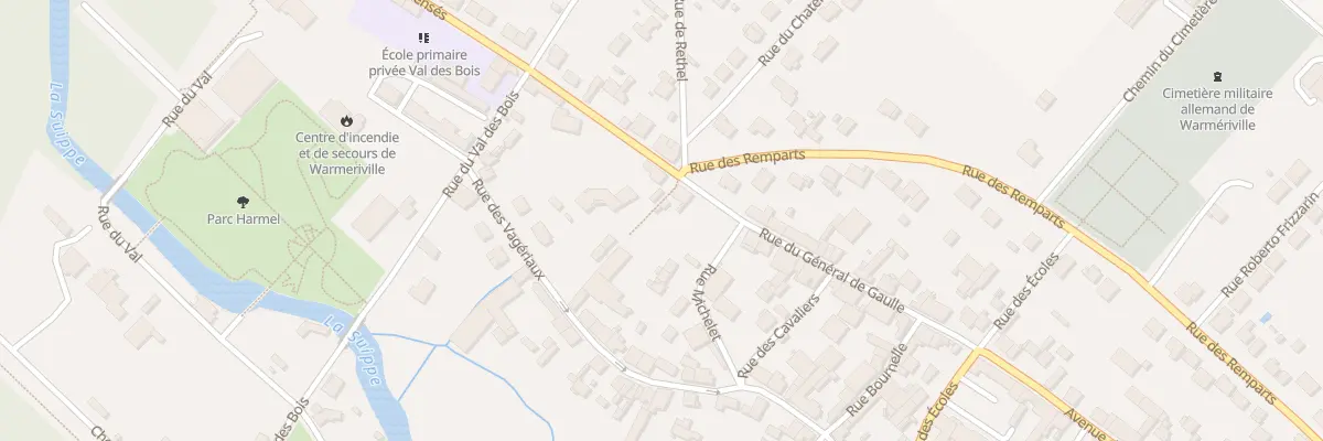 Plan du 53 Av du General de Gaulle à Warmeriville