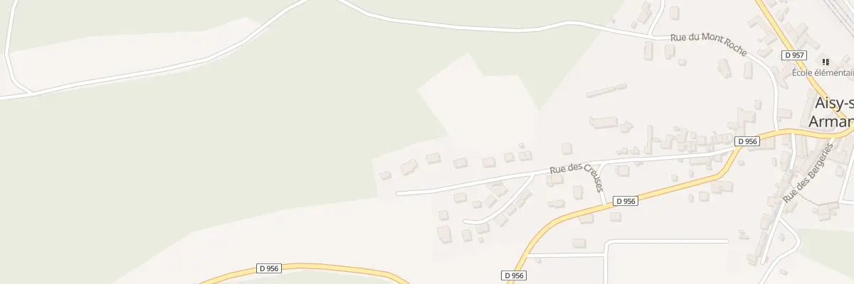 Plan du 11 Rue des Creuses à Aisy-sur-Armançon