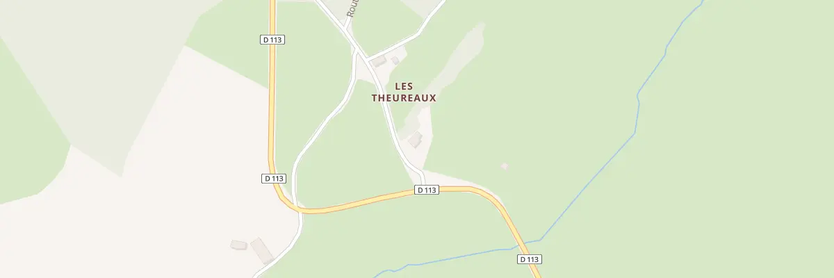 Plan du 5022 Le Theureau à Vauban