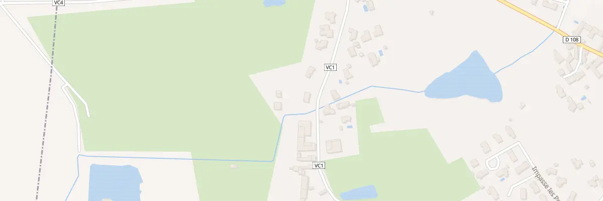 Plan du 332 Che des Mûriers à Unias
