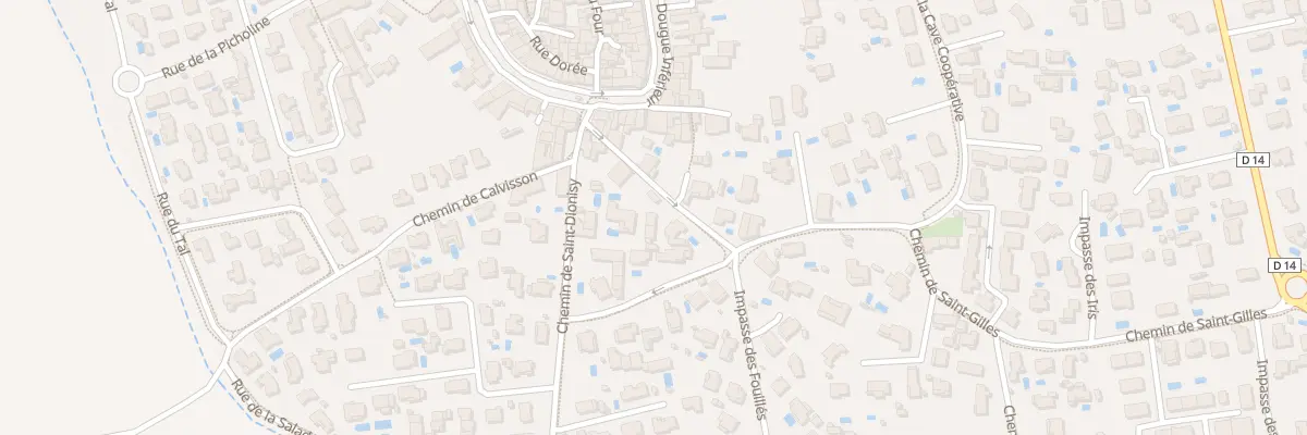 Plan du 6T Rue des Arènes à Clarensac