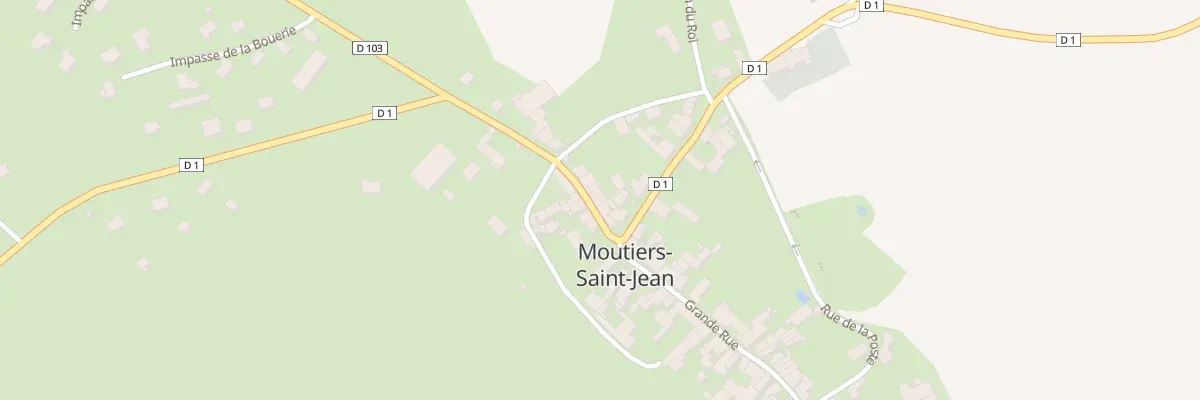 Plan du 4 La Porte aux Goths à Moutiers-Saint-Jean