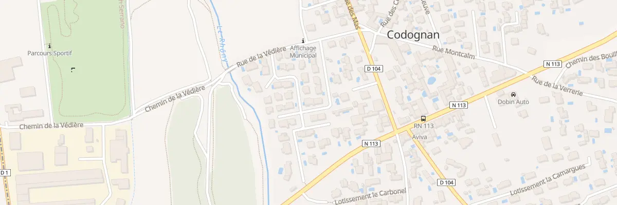 Plan du 7 Lot la Tuillere à Codognan