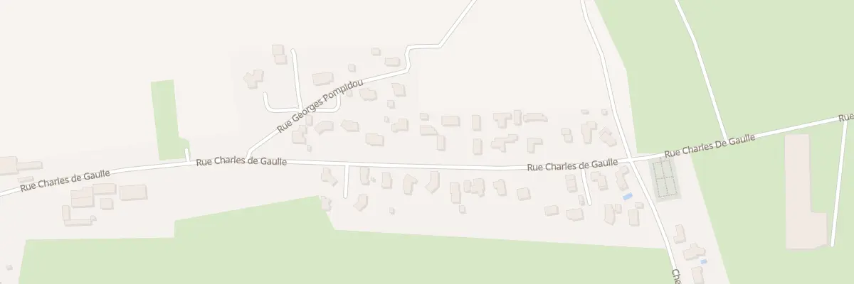 Plan du 735 Rue Charles de Gaulle à Marclopt