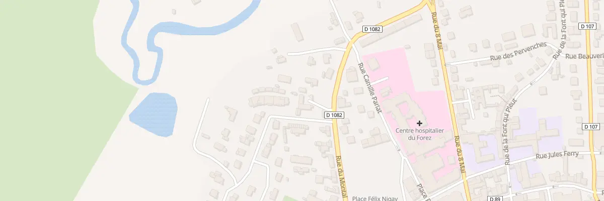 Plan du 5 Imp du Montal à Feurs