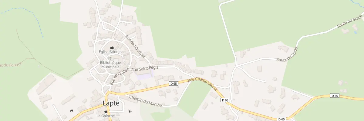 Plan du 5147 Le Bourg à Lapte