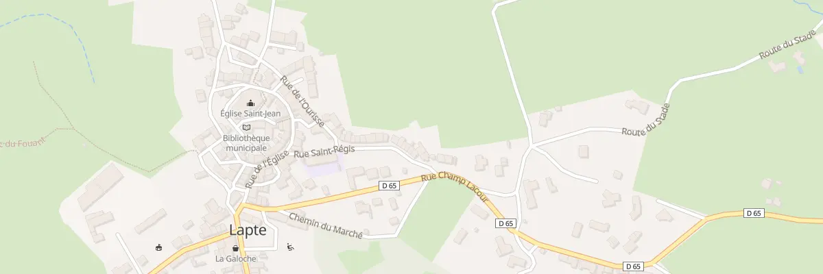 Plan du 5148 Le Bourg à Lapte