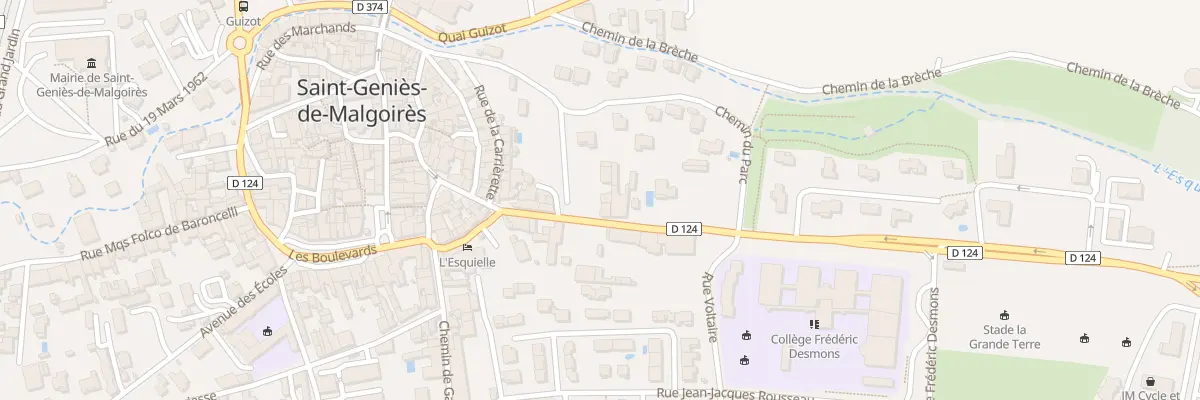 Plan du 5359 Rte de Nîmes à Saint-Geniès-de-Malgoirès