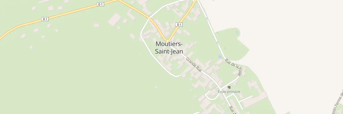 Plan du 4 Grande Rue à Moutiers-Saint-Jean