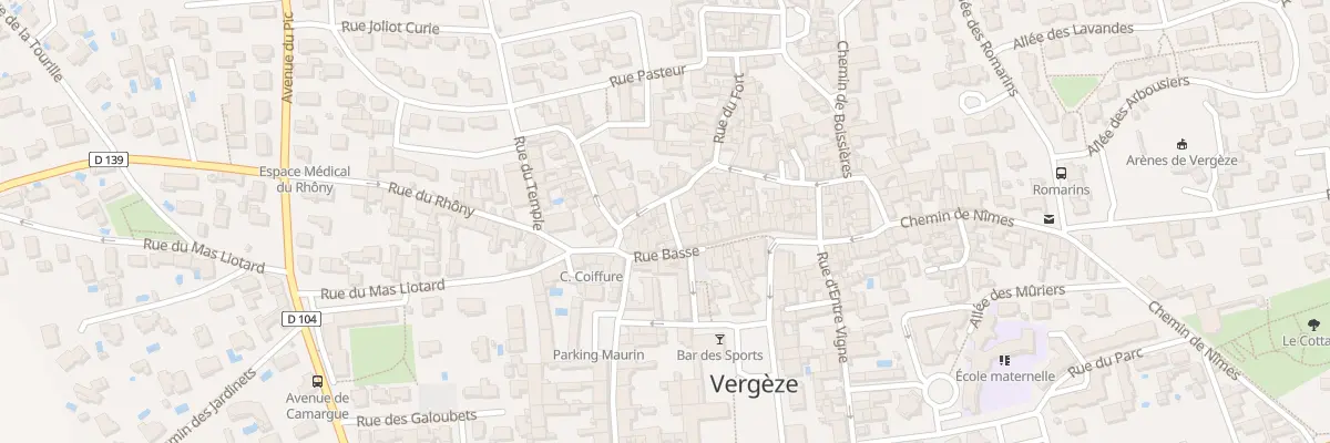 Plan du 3 Rue de la Tour de Conques à Vergèze