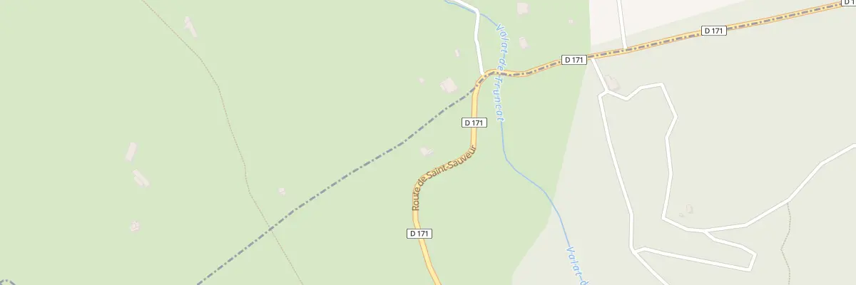 Plan du 5241 Rte de Saint Sauveur à Saint-Victor-de-Malcap