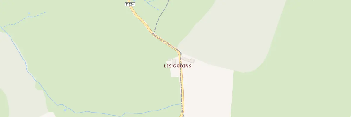 Plan du 5048 Les Godins à Saint-Eugène