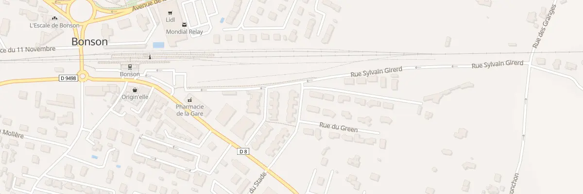 Plan du 29 Rue du Golf à Bonson