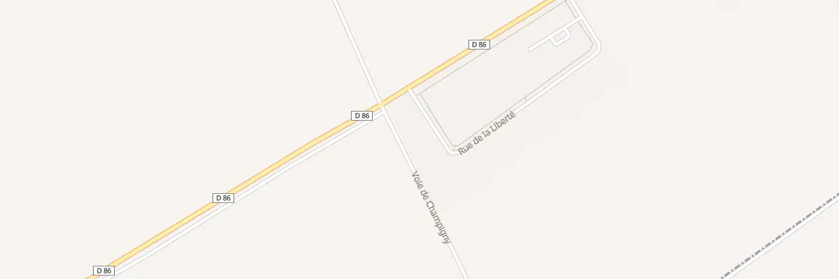 Plan du 4 Rue de la Liberté à Mesnil-Sellières