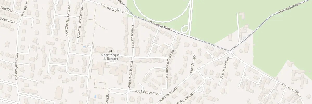 Plan du 2 Rue Anatole France à Bonson