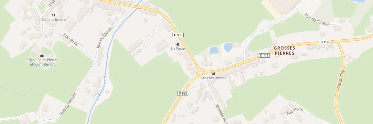 Plan du 9001 Chs de l’Etang à Perrecy-les-Forges