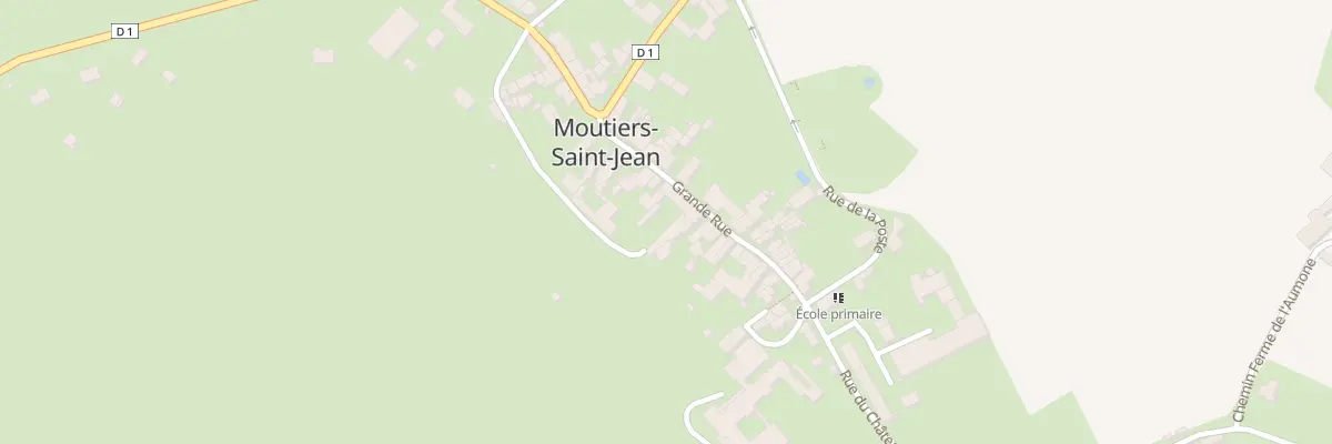 Plan du 10 Grande Rue à Moutiers-Saint-Jean