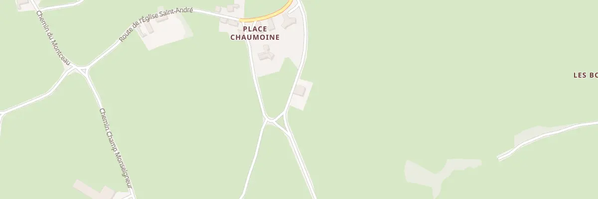 Plan du 5016 Le Bourg à Prizy
