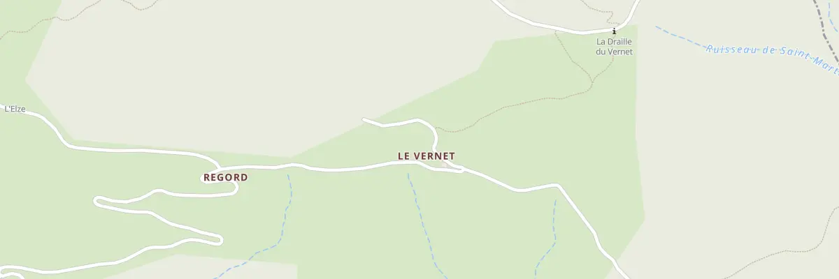 Plan du 5206 Le Vernet à Rocles