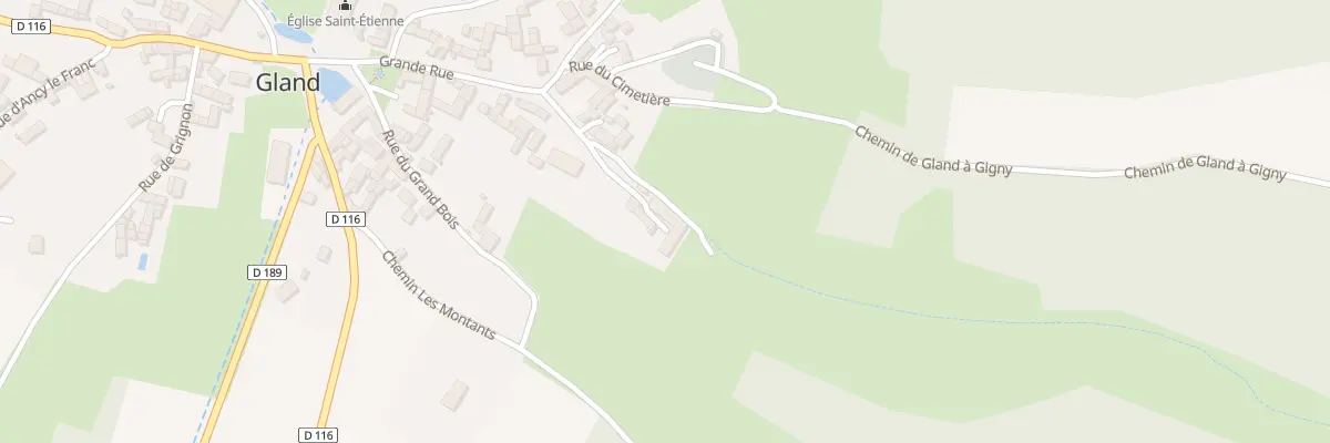 Plan du 29 Grande Rue à Gland