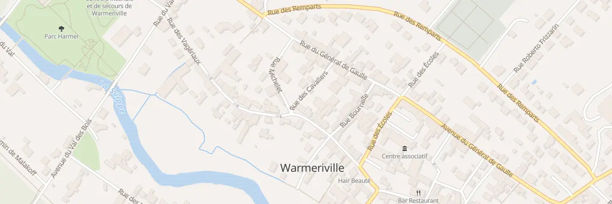 Plan du 12 Rue des Vageriaux à Warmeriville