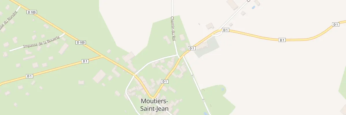 Plan du 17 Rue Saint - Paul à Moutiers-Saint-Jean