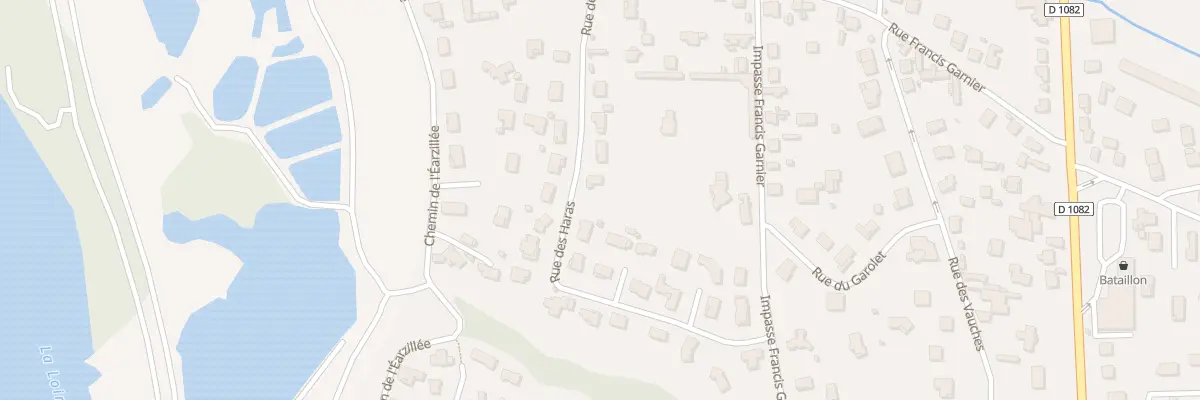 Plan du 7 Rue des Haras à Feurs