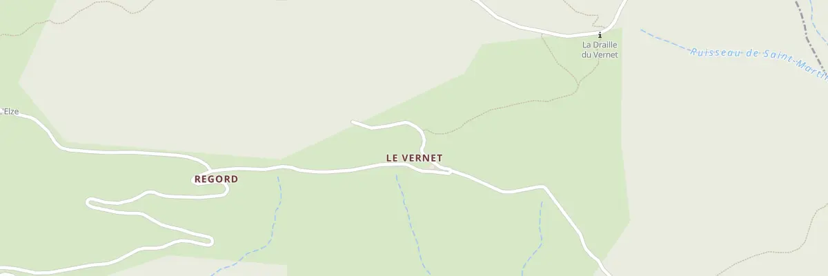 Plan du 5024 Le Vernet à Rocles