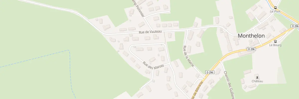 Plan du 14 Rue des Marots à Monthelon