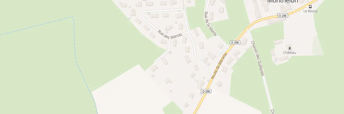 Plan du 1 Imp des Marots à Monthelon
