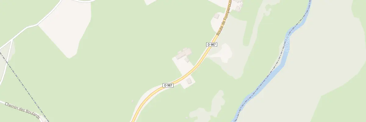 Plan du 369 Rte de Fomperouze à Saint-Edmond