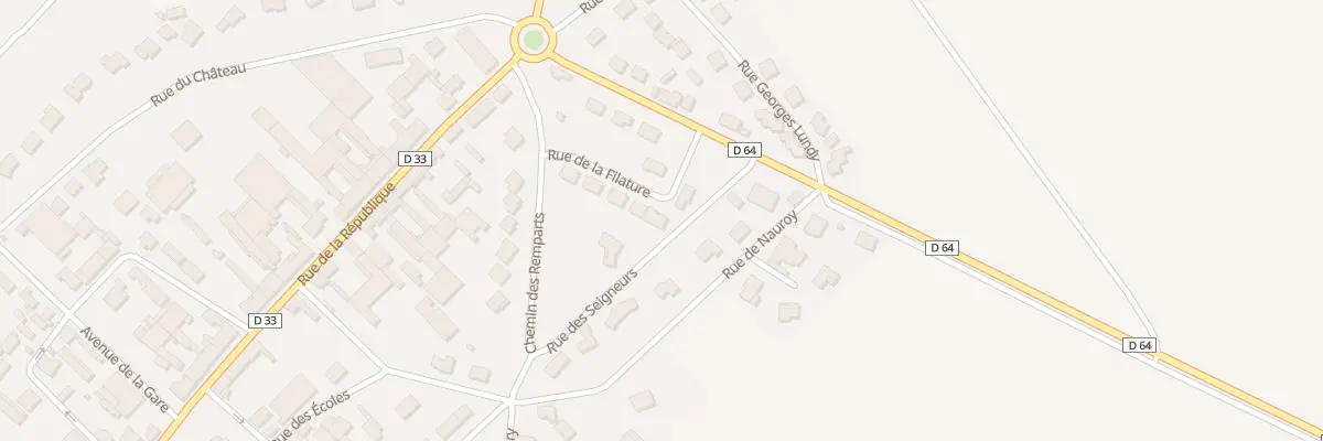 Plan du 90 Rue de la Filature à Beine-Nauroy