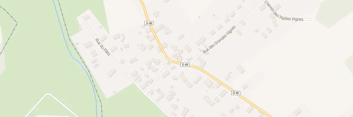 Plan du 50 Rue Georges Lamarre à Villemoyenne