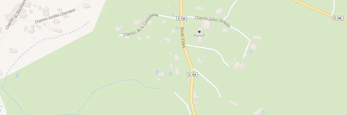 Plan du 946B Rte d’Ales à Lablachère