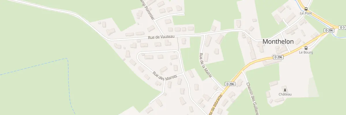 Plan du 16 Rue des Marots à Monthelon