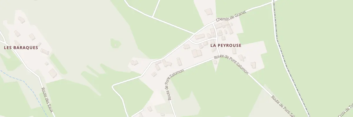 Plan du 1210 Rte de Pont Salomon à La Chapelle-d’Aurec
