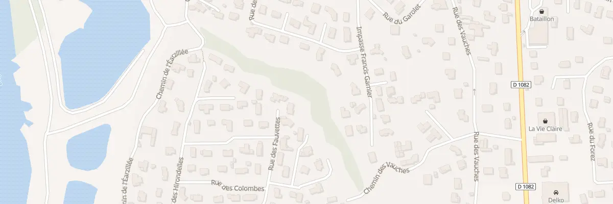 Plan du 5001 Rue des Fauvettes à Feurs