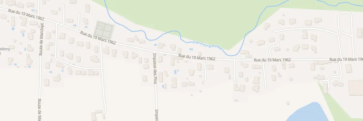Plan du 960 Rue de la Thoranche à Saint-Laurent-la-Conche